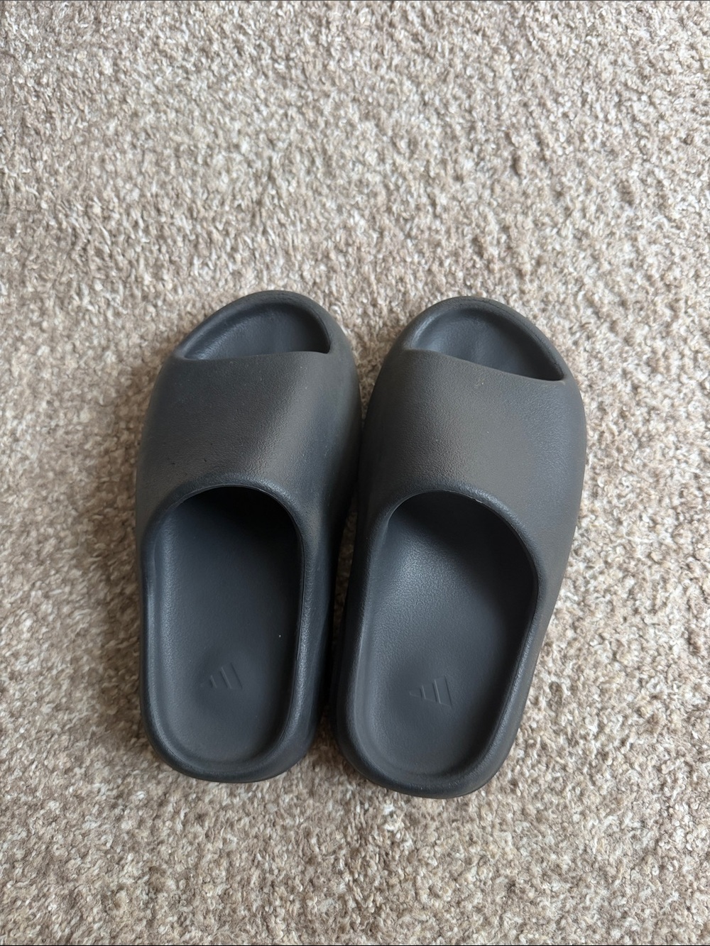 Black Yeezy slides
